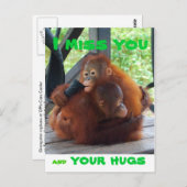 私恋しく思とあなたの抱き ポストカード (正面/裏面)