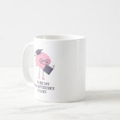 私恋しく思のインターネット前の脳の皮肉おもしろいコーヒー コーヒーマグカップ (正面左)