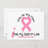 私恋しく思は義理の妹の乳がん ポストカード (正面/裏面)