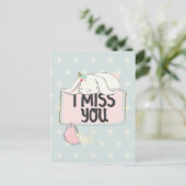 私恋しく思は葉書 ポストカード (スタンド正面)