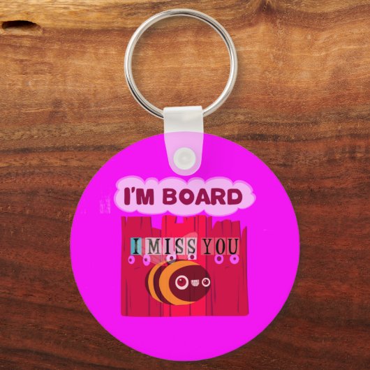 私恋しく思は退屈だ キーホルダー (正面)