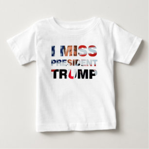 私恋しく思社長トランプベビーTシャツ ベビーTシャツ