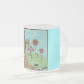 、私愛しますのマグ覚えて下さい フロストグラスマグカップ (正面右)