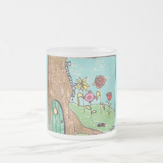 、私愛しますのマグ覚えて下さい フロストグラスマグカップ