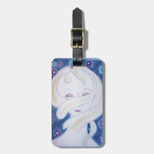 私感じの宇宙 ラゲッジタグ (正面縦)