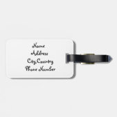 私感じの宇宙 ラゲッジタグ (裏面横)