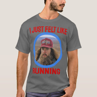 私感じはランニング円1が好き Tシャツ