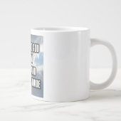 私感謝していが恐怖で…マグ ジャンボコーヒーマグカップ (右)