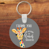 私感謝していの為に救済は成功キリン・チェに達する キーホルダー (正面)