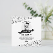 私感謝していの90sのヒップホップとキックインのためにそれを サンキューカード (スタンド正面)