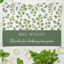 私感謝していは救済キッチンタオルを育てる