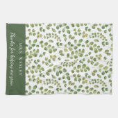 私感謝していは救済キッチンタオルを育てる キッチンタオル (横)