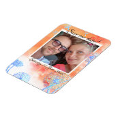 私救たちの日付Dandelionと水色の雲 マグネット (左側)