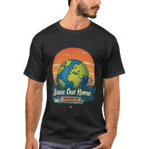 私救の家- Earth Day 2025エコ-フレンドリー T-Shir