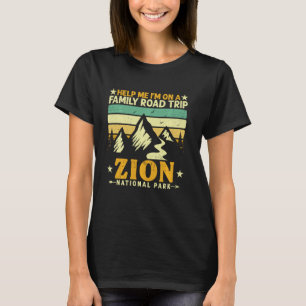 私救済は家族の道の旅Zion National Paにいる Tシャツ