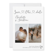 私救達日付手書きハートパーソナライズされた写真