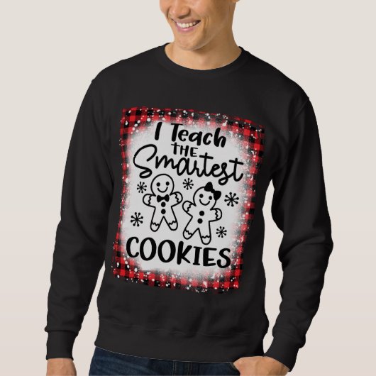 私教えはCookie頭が切れる Gingerbread先生C スウェットシャツ (正面)