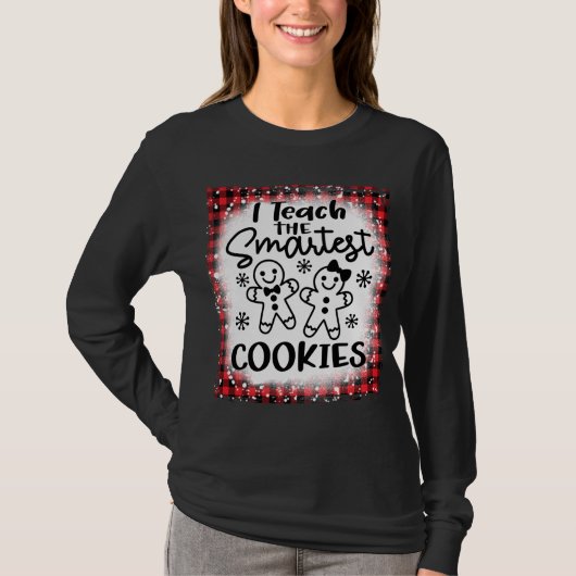 私教えはCookie頭が切れる Gingerbread先生C Tシャツ (正面)
