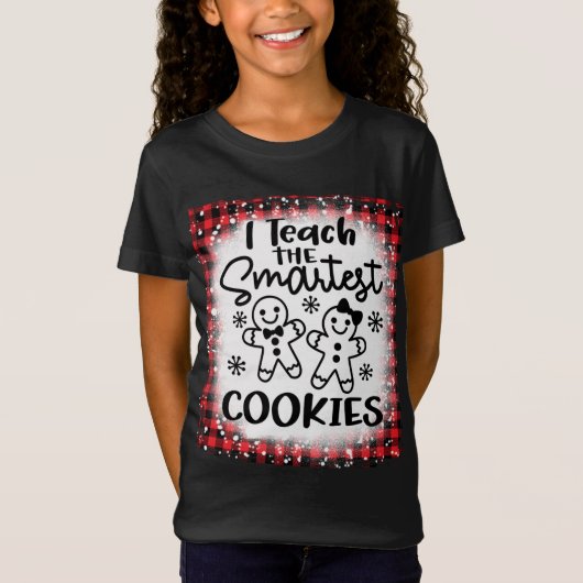 私教えはCookie頭が切れる Gingerbread先生C Tシャツ (正面)