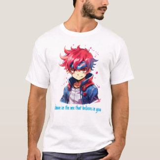 私日本の信じの中でのアニメ Tシャツ