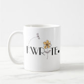 私書やる気を起こさせる コーヒーマグカップ (左)