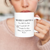 私書やる気を起こさせる コーヒーマグカップ