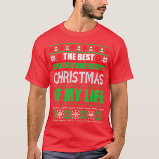 私最高のの人生のクリスマス Tシャツ