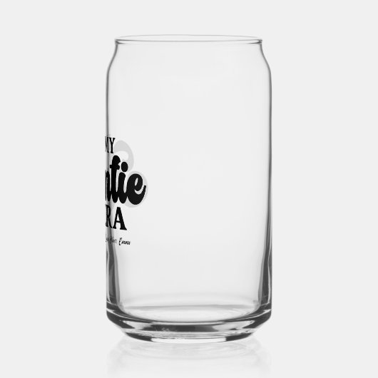 私最高のの叔母の時代のギフト叔母のギフト ガラス缶 (左)