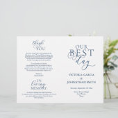 私最高のの日結婚式の折り畳み (スタンド正面)