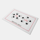 私有地 ドアマット (アングル)