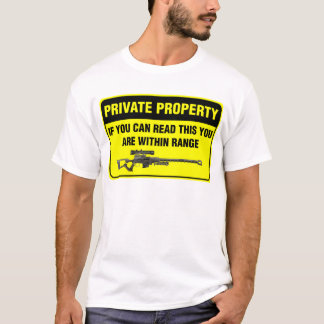 私有地 Tシャツ