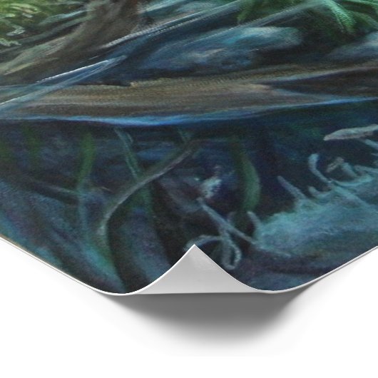 私有財産 ポスター (角)