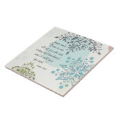 私来にマタイ11のヴィンテージを与え残してやる タイル (側面)