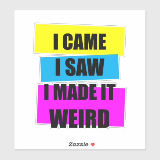 私来は自分が作ったのを見た風変わり シール (シート)