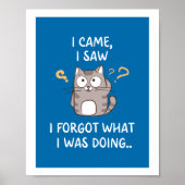 私来は自分が忘れ何をしているか見た ポスター (正面)