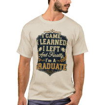 私来は、学私は離れ、最後に、私はGraduである