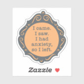 私来。見た…ステッカー – ピーチ シール (シート)