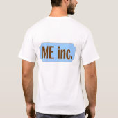 私株式会社 Tシャツ (裏面)