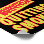 私生き延びの喫煙 ポスター (角)