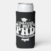 私生き延びの妻のPhdの論文 スリム缶クーラー (Seltzer正面)