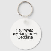 私生き延びの娘結婚は キーホルダー (正面)