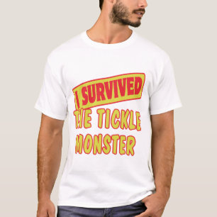 私生き延びはくすぐりの怪物 Tシャツ