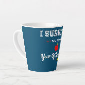 私生き延びはデザインの初年教えである カフェラテマグ (左アングル)