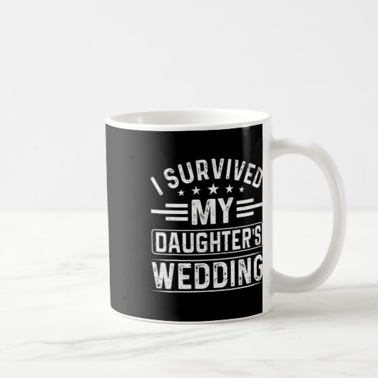 私生き延びは娘の結婚Dの花婿 コーヒーマグカップ (右)