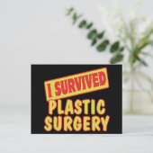 私生き延びは整形手術 ポストカード (スタンド正面)