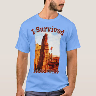 私生き延びは飛び跳び Tシャツ