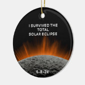 私生き延びは食太陽のオーナメント セラミックオーナメント (左)