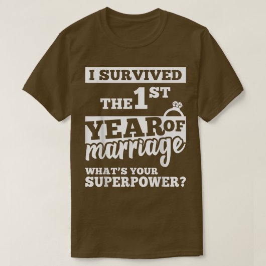 私生き延びは1年ワイシャツ Tシャツ (デザイン正面)