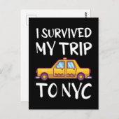 私生き延びはNYCに行った ポストカード (正面/裏面)