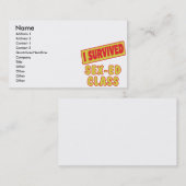 私生き延び性教育 名刺 (正面/裏面)